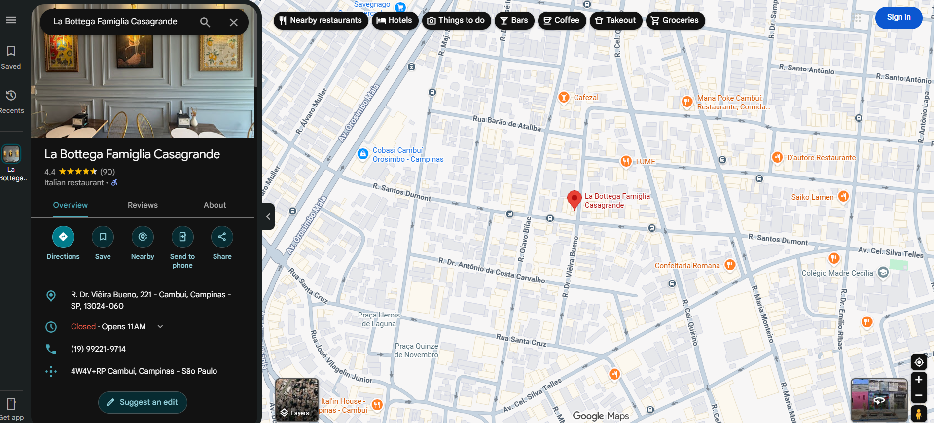 restaurantes cambui campinas - restaurantes campinas - melhores restaurantes italianos no cambui campinas -  search? restaurantes cambui campinas